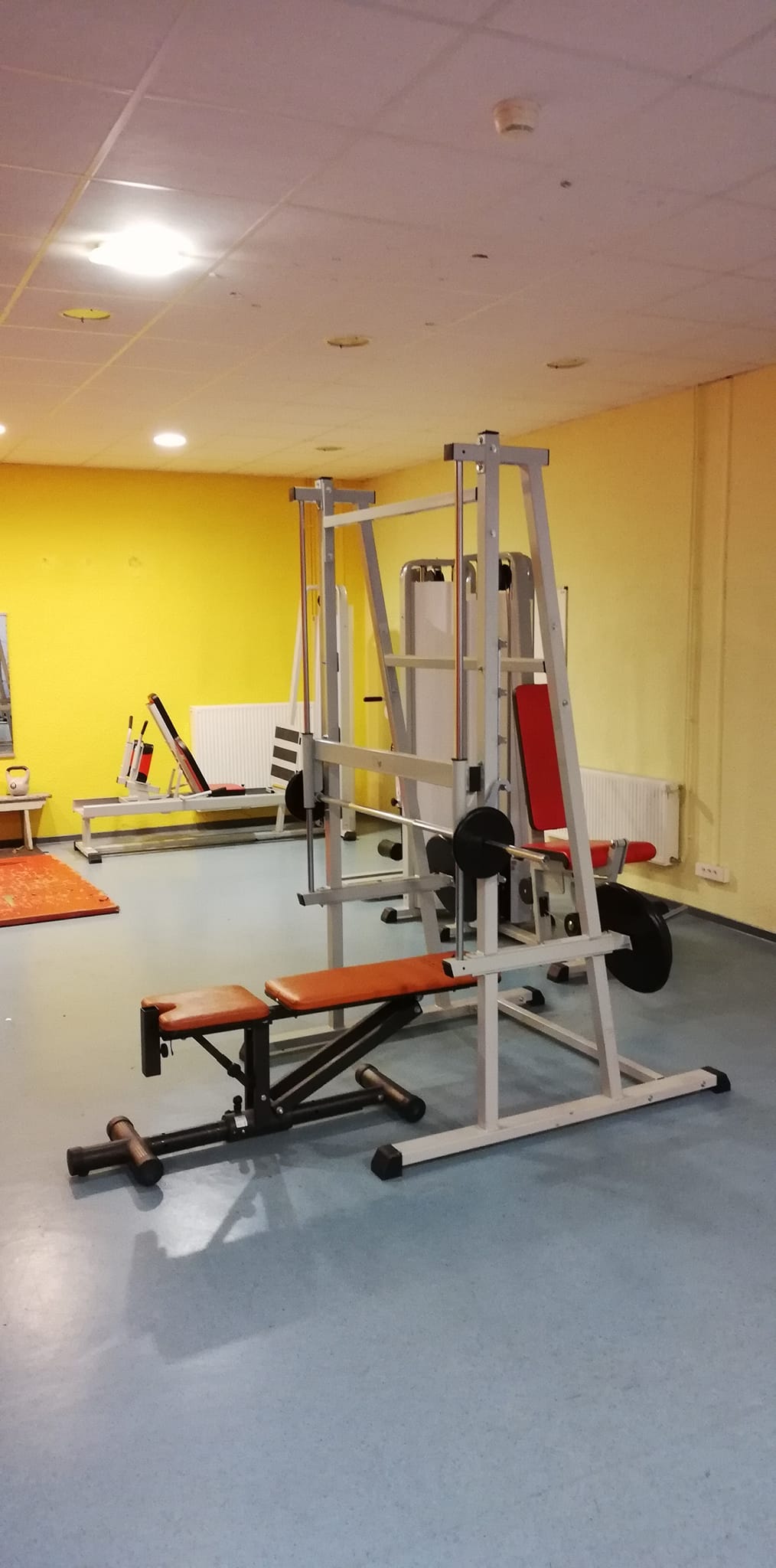 La salle de musculation