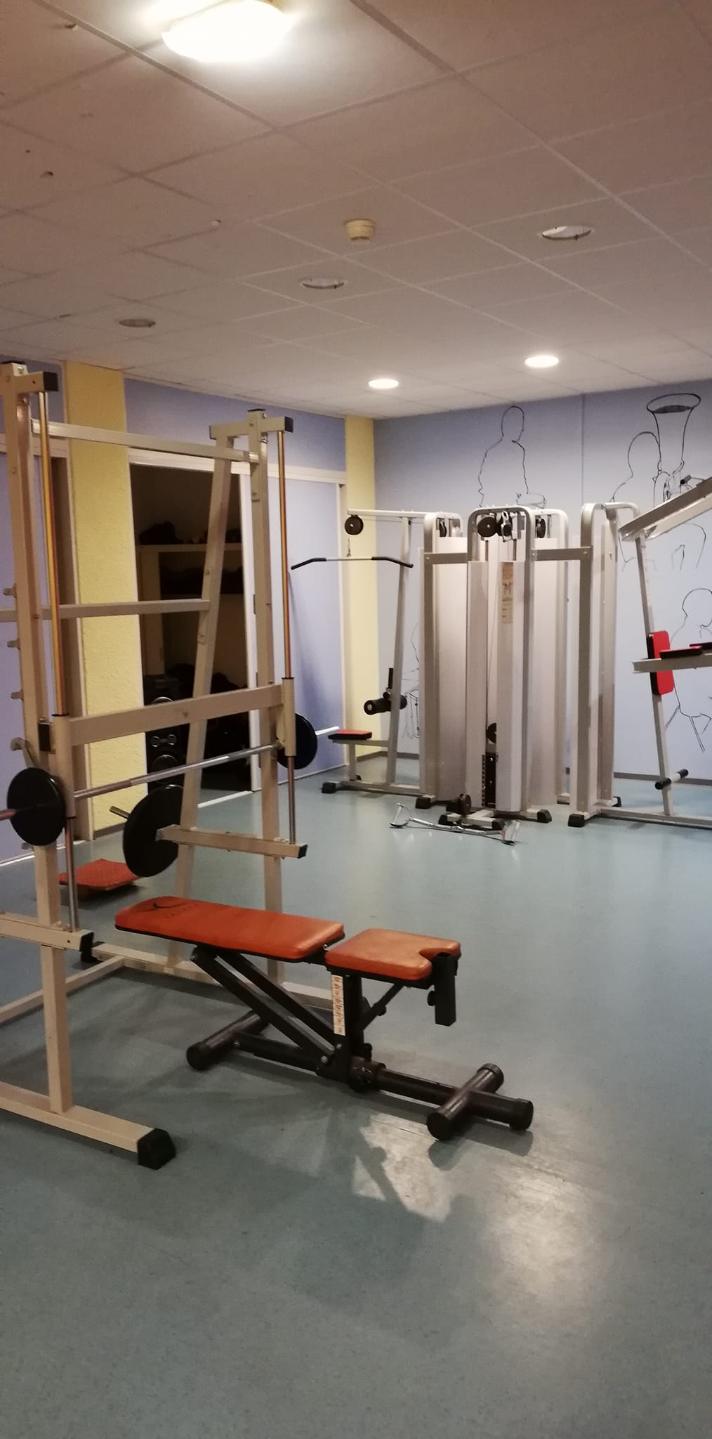 La salle de musculation